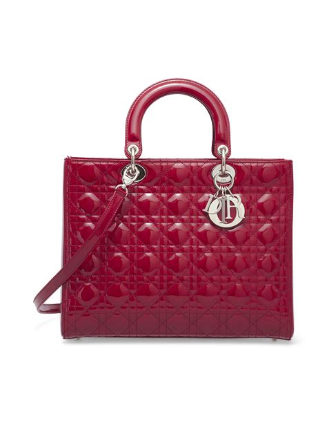 lady Dior cherry red